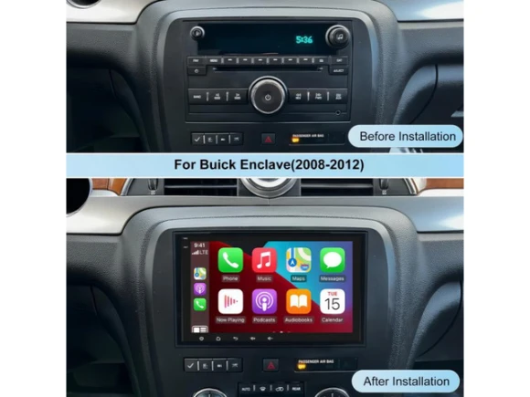 8 Inch Car GPS Navigation Radio for Chevrolet Silverado 1500HD/2500HD/3500HD, 2007–2014 — Car Infotainment System, Strafriture