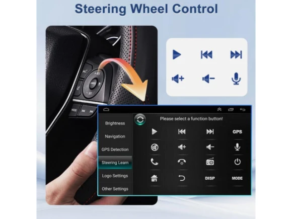 Android Car Stereo with GPS Navigation for GMC Sierra (2003–2006) — Car Infotainment System, Strafriture