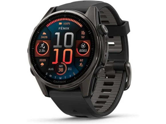 43mm AMOLED Multisport GPS Smartwatch with Built-in LED Flashlight — Smart Watch, Garmin