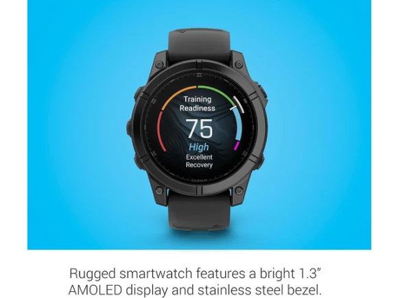 47 mm AMOLED Smartwatch — Smart Watch, Garmin