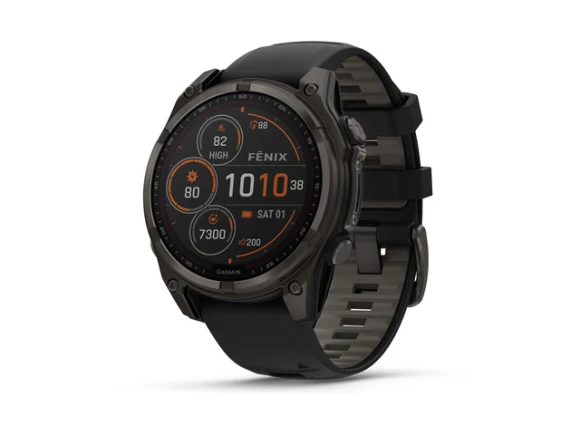 47 mm GPS multisport smartwatch with AMOLED display, solar charging, sapphire lens, dive rating and built-in LED... — Smart Watch, Garmin
