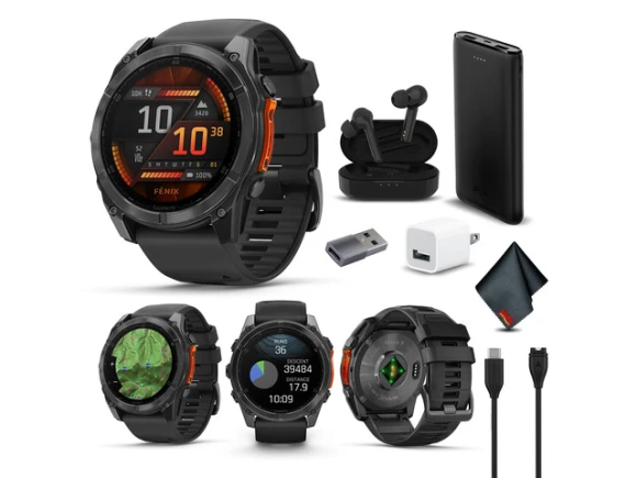 51 mm AMOLED Smart Watch — Smart Watch, Garmin
