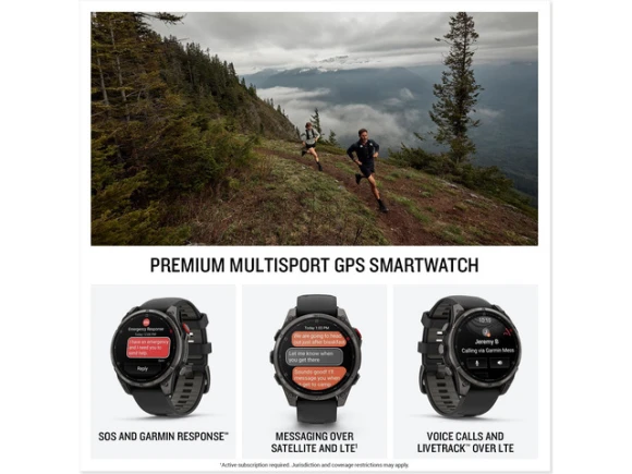 51mm AMOLED Smartwatch — Smart Watch, Garmin