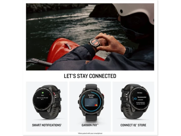 51mm AMOLED Smartwatch — Smart Watch, Garmin