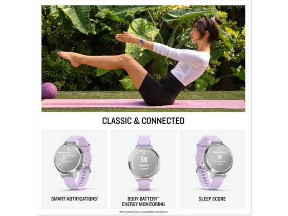 Smartwatch with Built-in GPS and Hidden Display — Smart Watch, Garmin