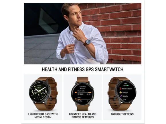 45 mm GPS smartwatch — Smart Watch, Garmin