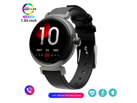 Medium AMOLED Smartwatch with Link Bracelet — Smart Watch, allentian