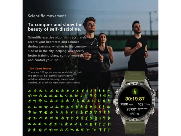 Medium Smartwatch with 1.6' HD Screen — Smart Watch, allentian
