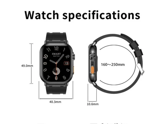 Medium Smartwatch with Link Bracelet — Smart Watch, allentian