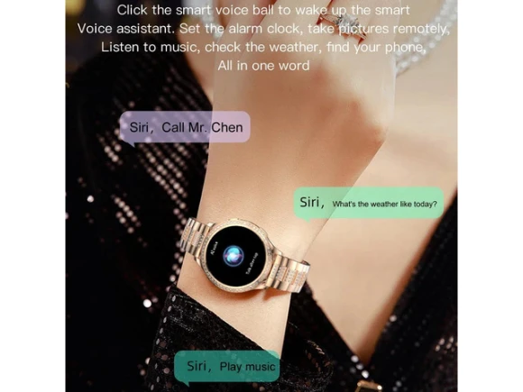 Smartwatch with Diamond Band — Smart Watch, allentian