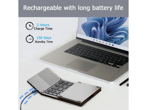 Foldable Bluetooth Keyboard — Bluetooth Keyboard, TUKO
