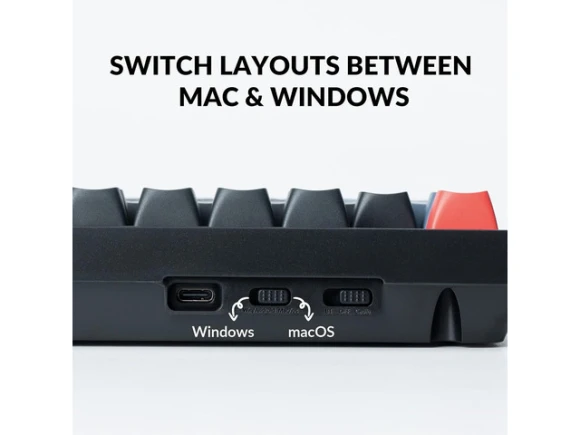 Full-Size Wireless Mechanical Keyboard — Bluetooth Keyboard, Keychron