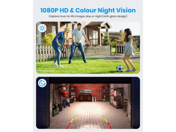 Wireless Solar Backup Camera — Backup Camera, AUTO-VOX