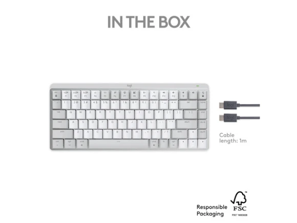 MX Mechanical Mini for Mac Wireless Keyboard — Bluetooth Keyboard, Logitech