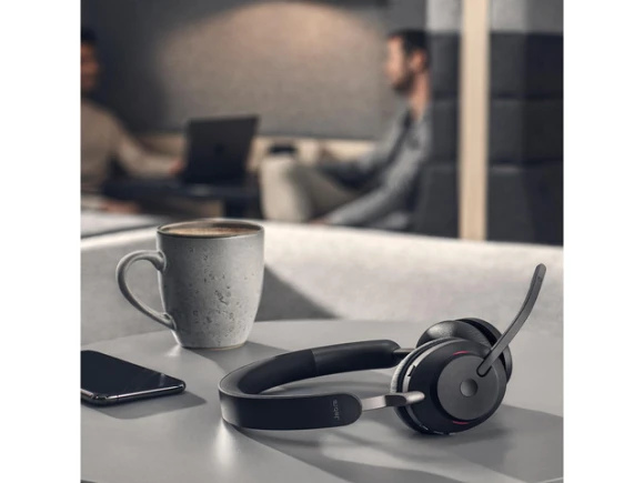 Bluetooth Wireless Headset, Black, with USB-C Adapter — Wireless Earbuds, Jabra
