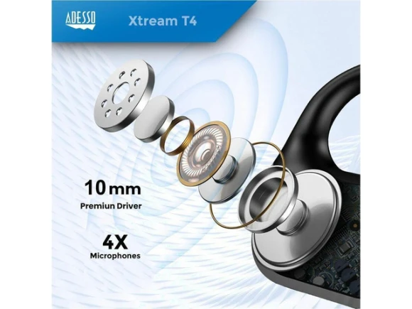 Open-Ear Bluetooth Earbuds — Wireless Earbuds, ADESSO