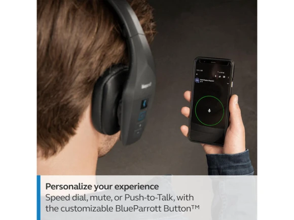 Wireless Bluetooth Noise-Cancelling Headset — Wireless Earbuds, BlueParrott