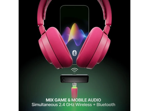 Gaming headset, Gen 2, Magenta — Wireless Earbuds, SteelSeries