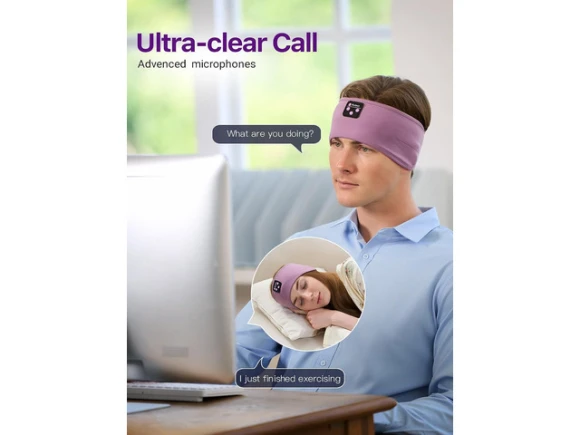 Bluetooth Sleep Headphones Headband — Wireless Earbuds, RUOCLRIS