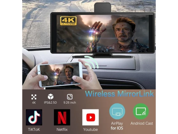 10.26-Inch Wireless Car Screen — Car Infotainment System, TUKO