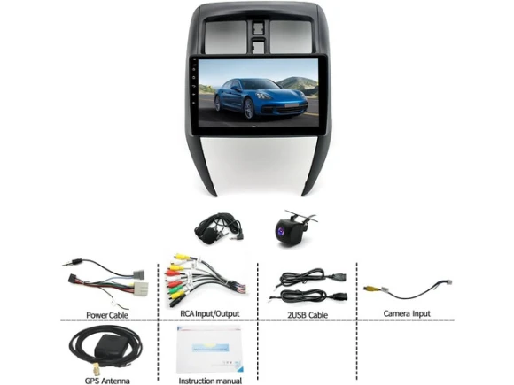 10' Touchscreen Car Stereo Radio — Car Infotainment System, TUKO