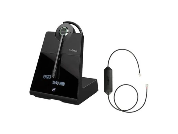 Convertible wireless headset with EHS Cisco 14201-43 — Wireless Earbuds, Jabra
