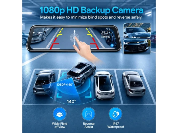 Mirror dash camera — Dash Cam, TUKO