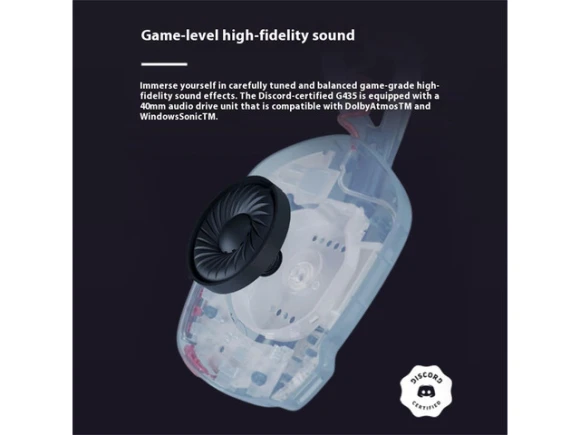 Wireless gaming headset, White blue — Wireless Earbuds, Logitech