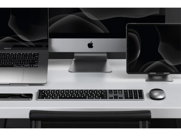 Bluetooth Backlit Keyboard, Space Gray — Bluetooth Keyboard, Satechi