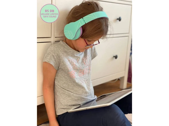 Kids Over-Ear Headphones — Wireless Earbuds, PowerLocus