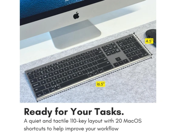 Wireless Bluetooth Keyboard — Bluetooth Keyboard, Macally
