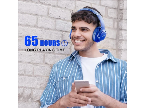 Over-ear Bluetooth headphones — Wireless Earbuds, KVIDIO