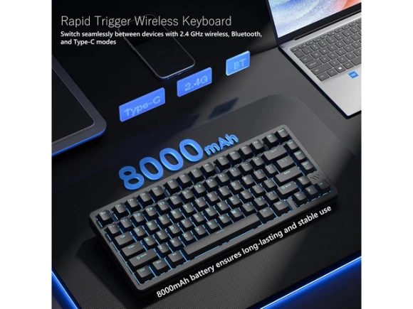 75% Keyboard — Bluetooth Keyboard, Womier