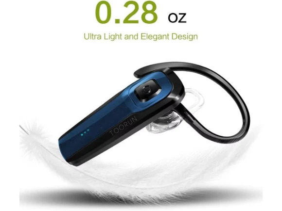 Bluetooth Earpiece, Blue — Wireless Earbuds, SOYE
