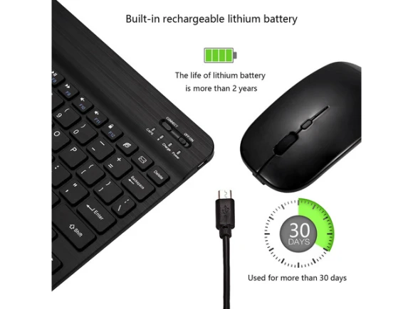 Bluetooth Keyboard and Mouse Combo — Bluetooth Keyboard, Portworld