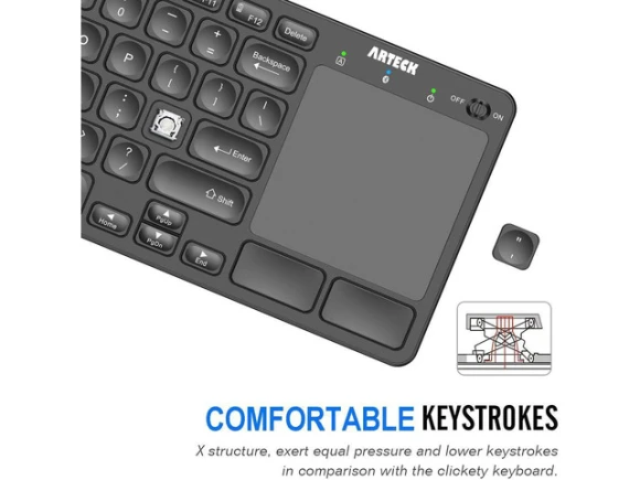 Bluetooth Touch TV Keyboard — Bluetooth Keyboard, Arteck