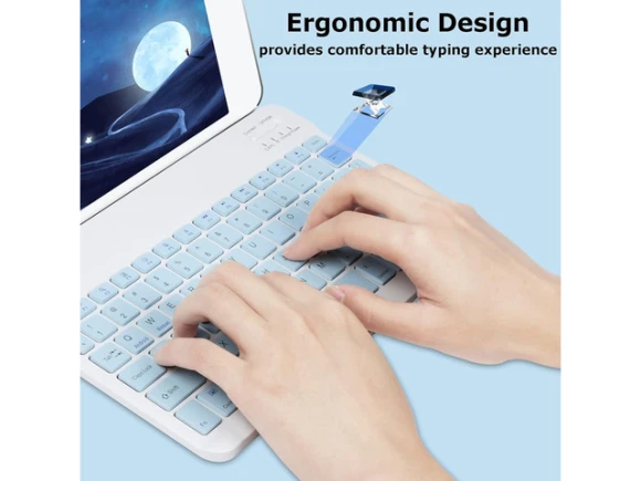 Bluetooth Wireless Keyboard and Mouse Combo — Bluetooth Keyboard, Portworld