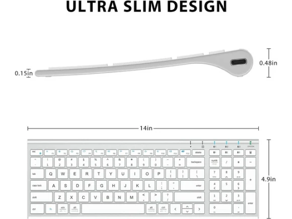 Ergonomic Bluetooth Keyboard — Bluetooth Keyboard, iClever