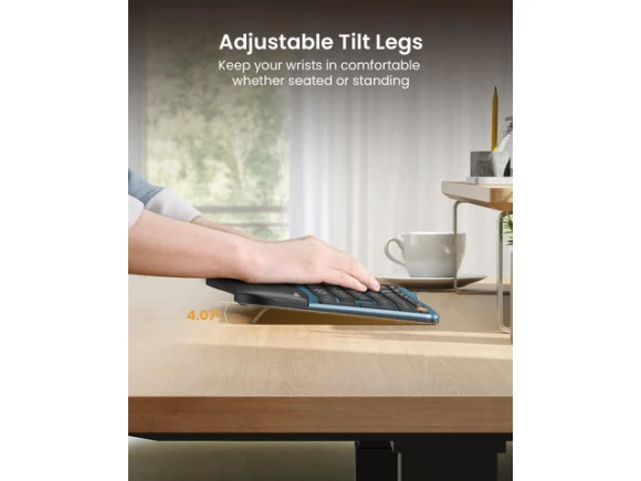 Ergonomic Split Keyboard — Bluetooth Keyboard, ProtoArc