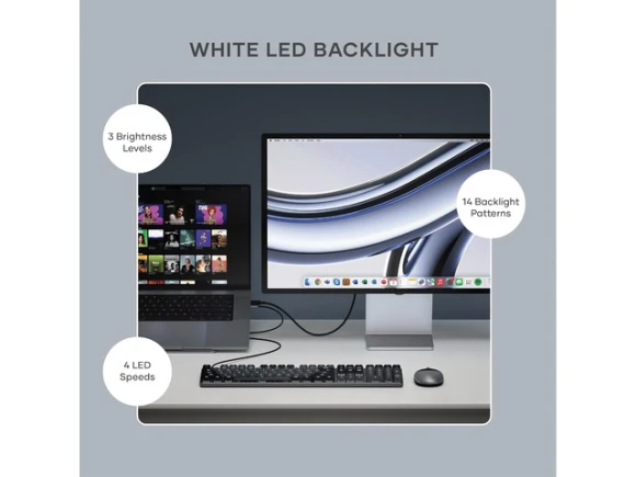 Full Size Mechanical Keyboard — Bluetooth Keyboard, Satechi