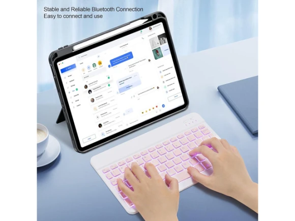 Pink Bluetooth Keyboard — Bluetooth Keyboard, Portworld