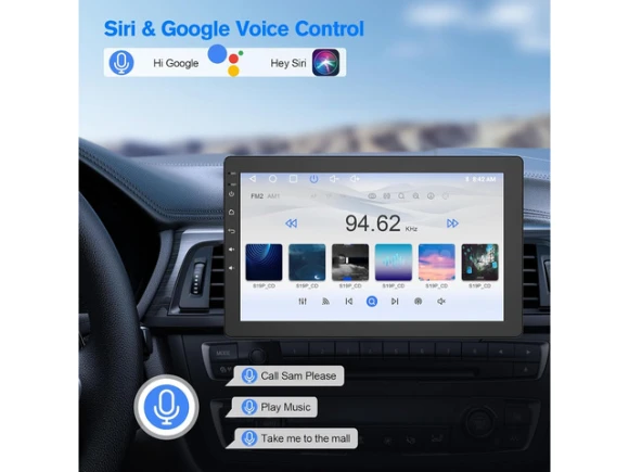 10.1-inch Single DIN Car Stereo — Car Infotainment System, SOYE