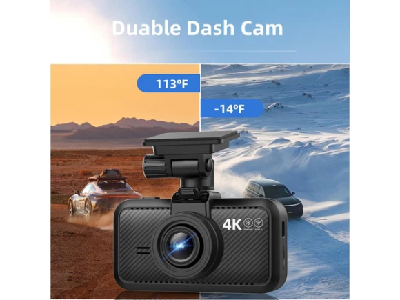 4K Car Dash Camera — Dash Cam, Miofive