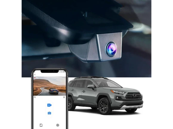4K UHD Dash Cam for Toyota RAV4, 2022–2025, Model B — Dash Cam, Fitcamx