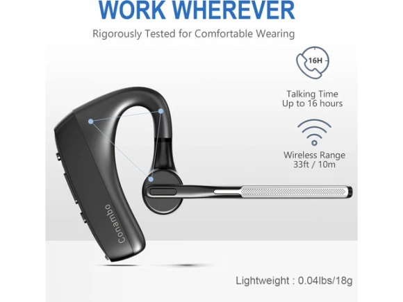 Bluetooth Headset — Wireless Earbuds, CONAMBO