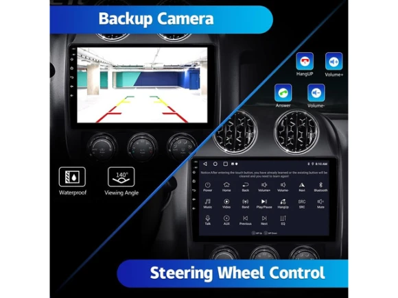 Car Radio Stereo for Jeep Patriot and Compass, 2010–2016, with AHD Backup Camera — Car Infotainment System, SOYE