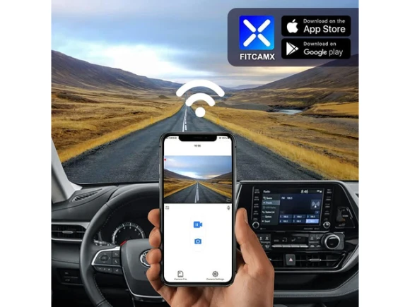 Dash Cam for Toyota Highlander — Dash Cam, Fitcamx