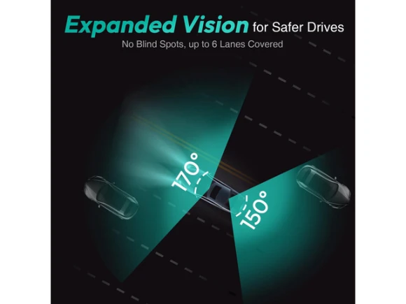 Front-and-rear dash camera — Dash Cam, BOTSLAB