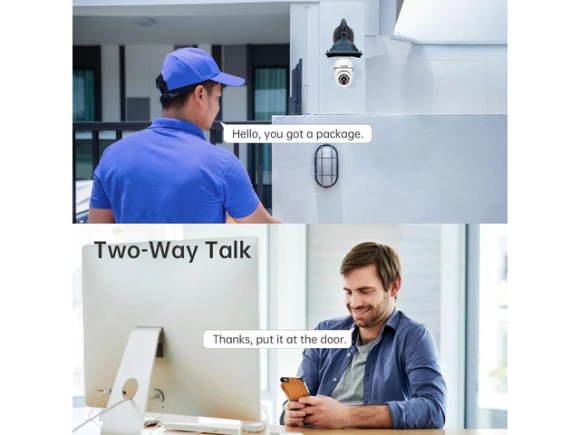 Light Bulb Security Camera — Security Camera, WESECUU