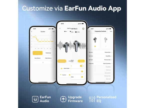 Noise-Cancelling Earbuds — Wireless Earbuds, EarFun